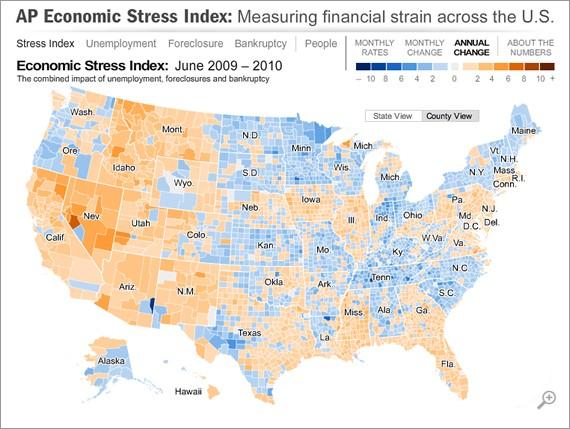 Location Intelligence US Stress Levels