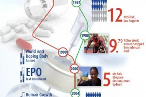 Analyzing doping at the Summer Games with data visualization