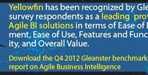 Yellowfin identified as leading Agile BI vendor in Gleanster report