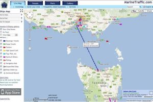 Location Intelligence: Tracking world wide shipping movements