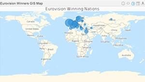 Data Visualization reveals advantage of hosting Eurovision