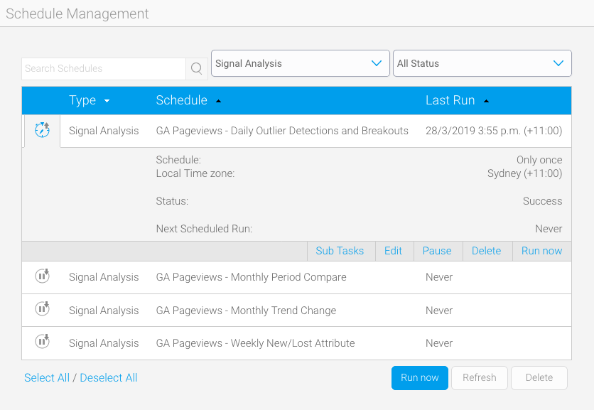 How To Deploy Yellowfin Signals On Google Analytics Data | Yellowfin BI