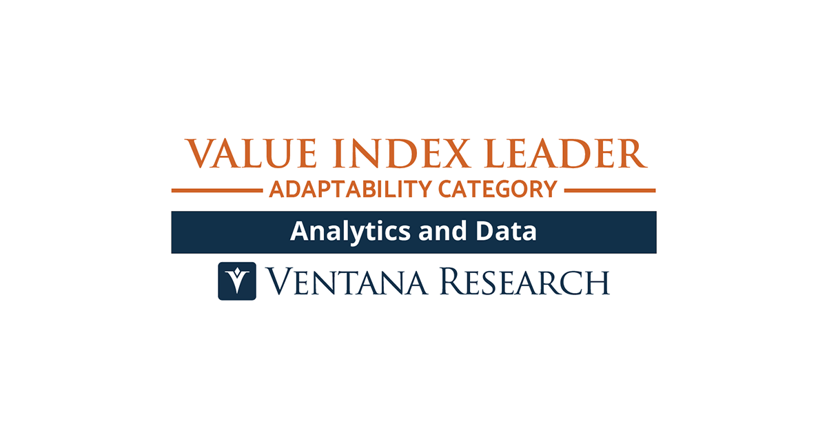 Ventana Research Ranks Yellowfin a Value Index Leader in 2021 Value Index for Analytics and Data