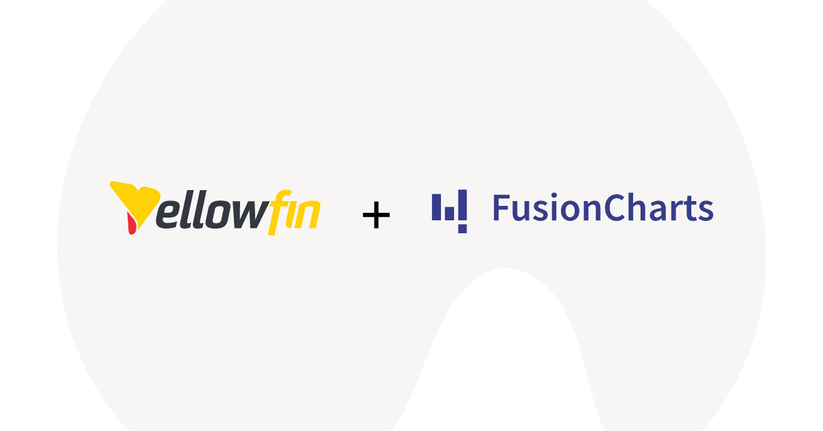 FusionCharts Teams up with Yellowfin to Deliver More Embedded BI Options