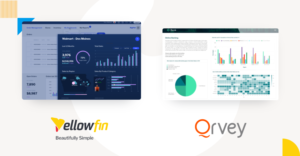 Yellowfin vs Qrvey: What’s the difference?