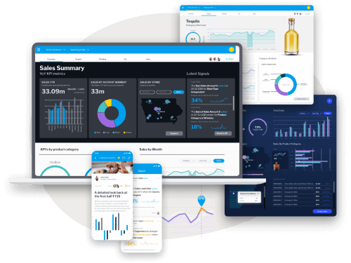 Yellowfin Data Visualization BI platform