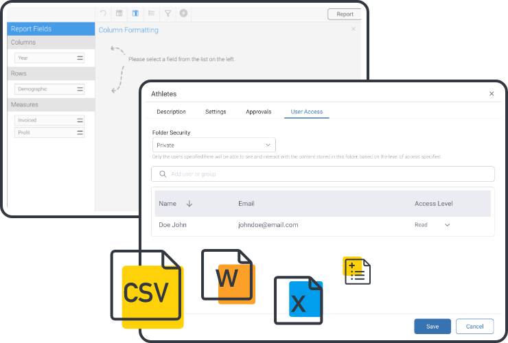 Enhanced report builder experience Yellowfin 9.14